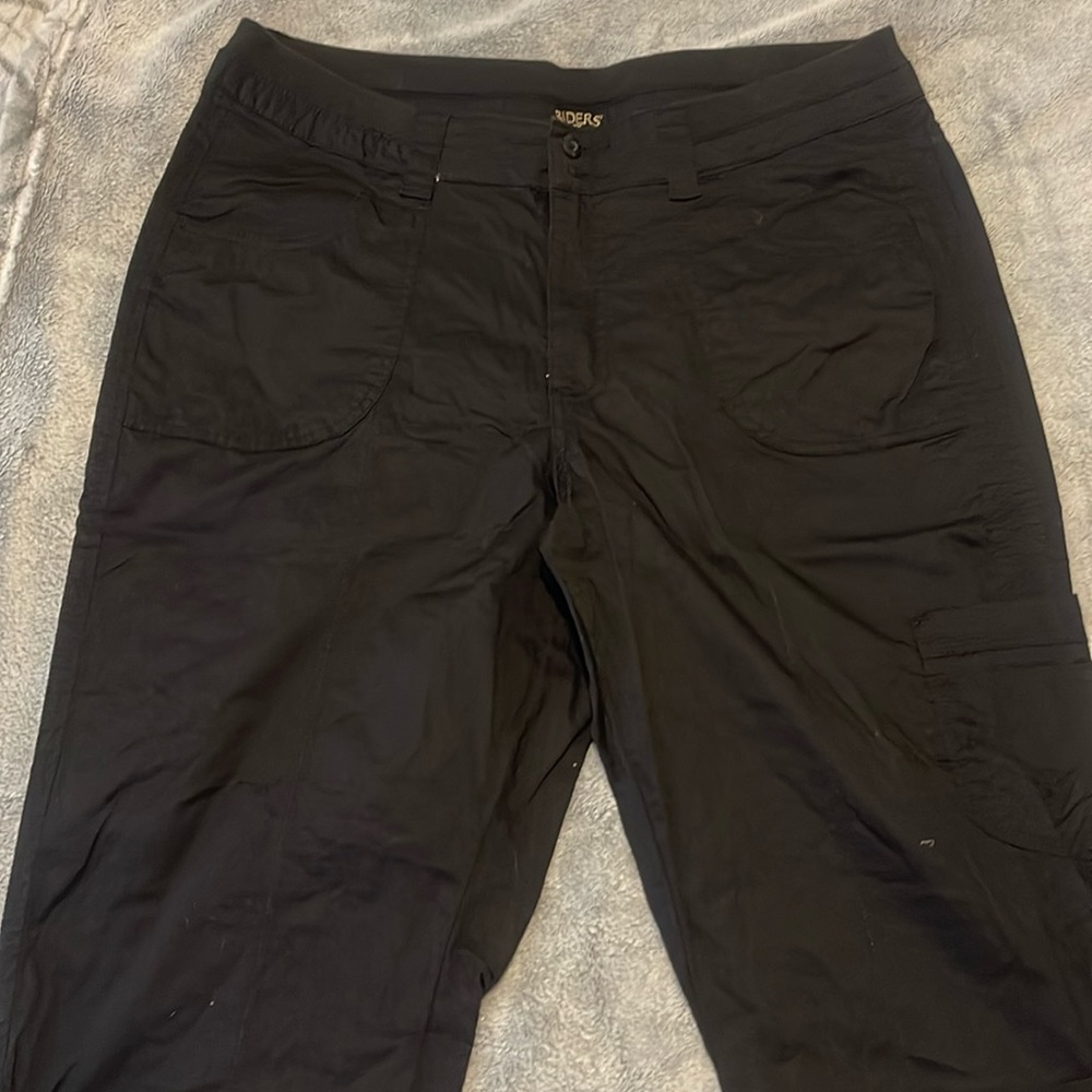 Lee Riders new black Capris!